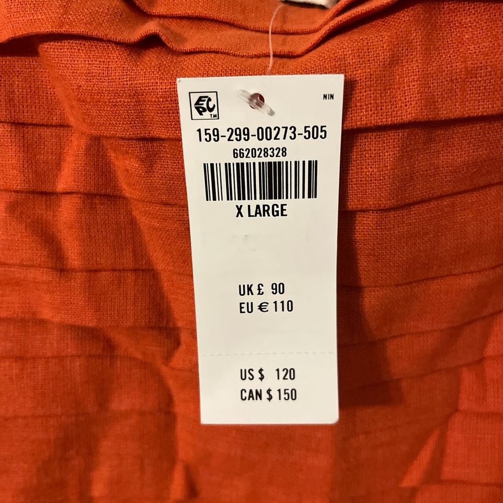 Abercrombie & Fitch Rust Midi Dress - Picture 5 of 5